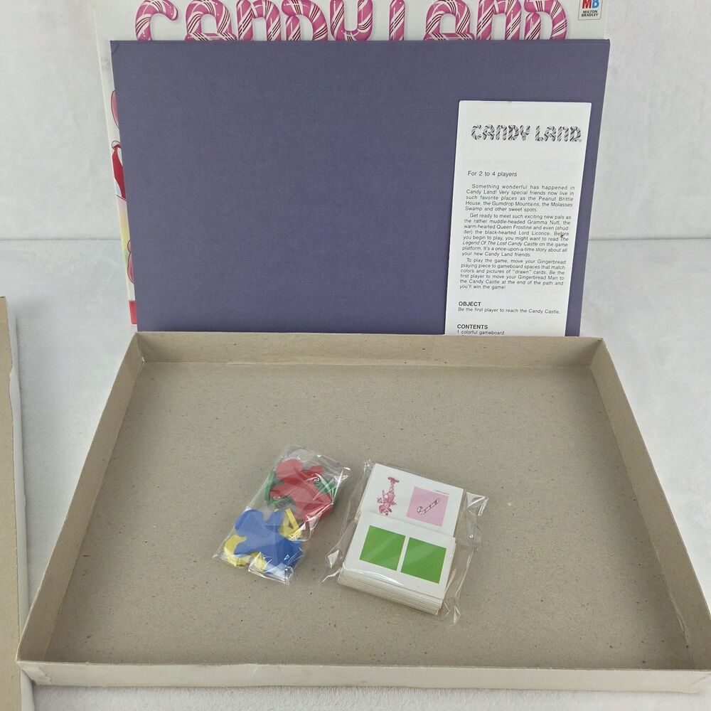 Vintage 1999 Candy Land Board Game MB Hasbro Complete Excellent Condition - Picture 3 of 8
